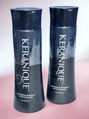 Keranique Shampoo & Conditioner Set for Thinning Hair 9 Oz Each New Sealed